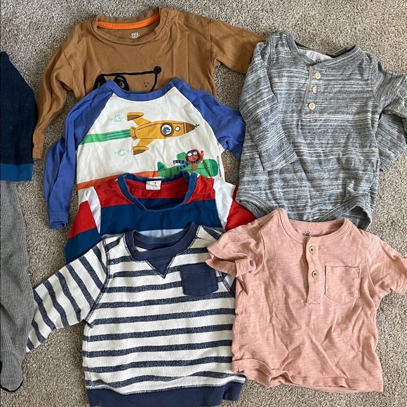 6-12m boys lot Zara Fred & Flo H&M litttle co gap - Picture 3 of 3